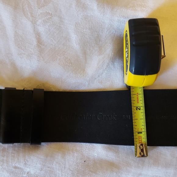 Vintage Coldwater Creek Women\'s Spilt Leather Belt main image 6